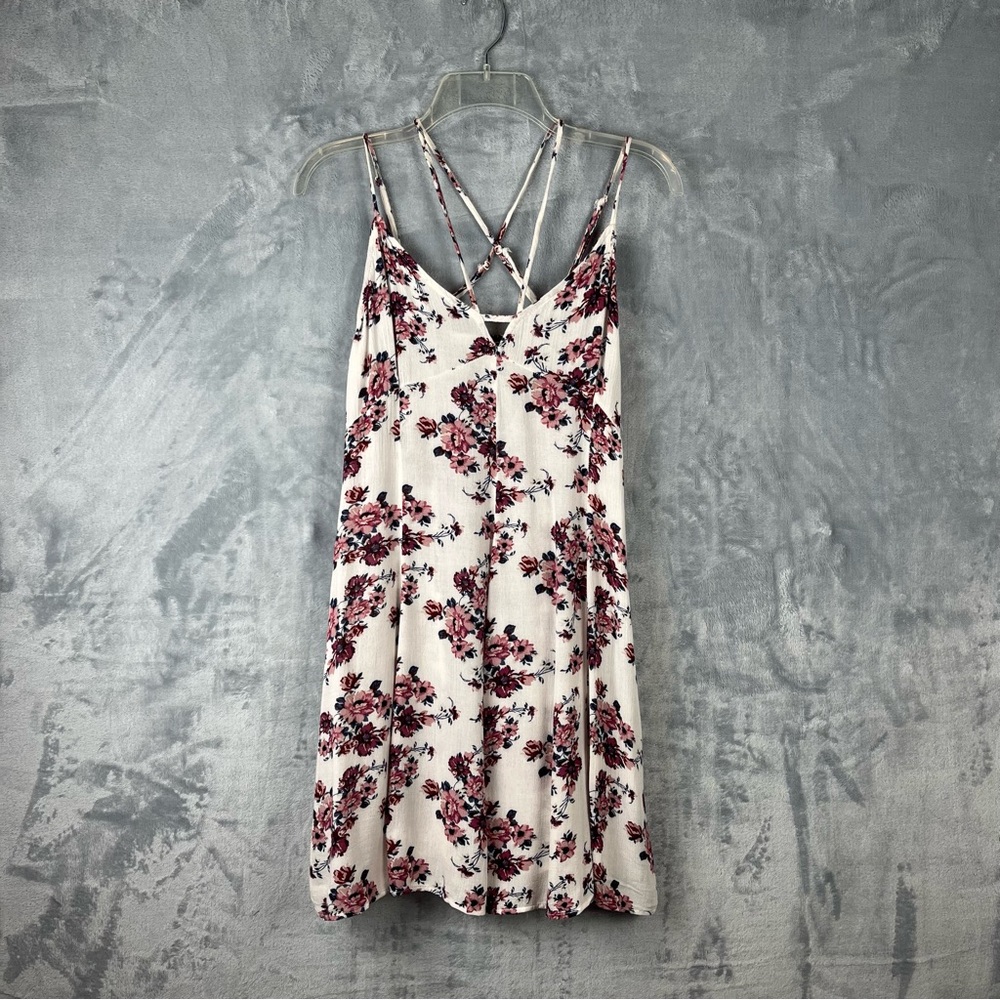 American Eagle Outfitters Floral Print Dress Sz Medium Spaghetti Strap Coquette